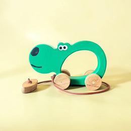 Hilda Hippo Pull Along Friends