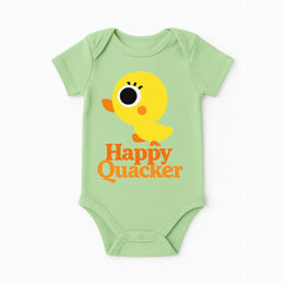 Powder Duck Print Onesie